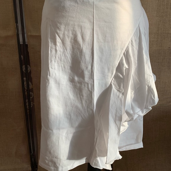 Indigenous Waterfall Skirt- White - Picture 4 of 9